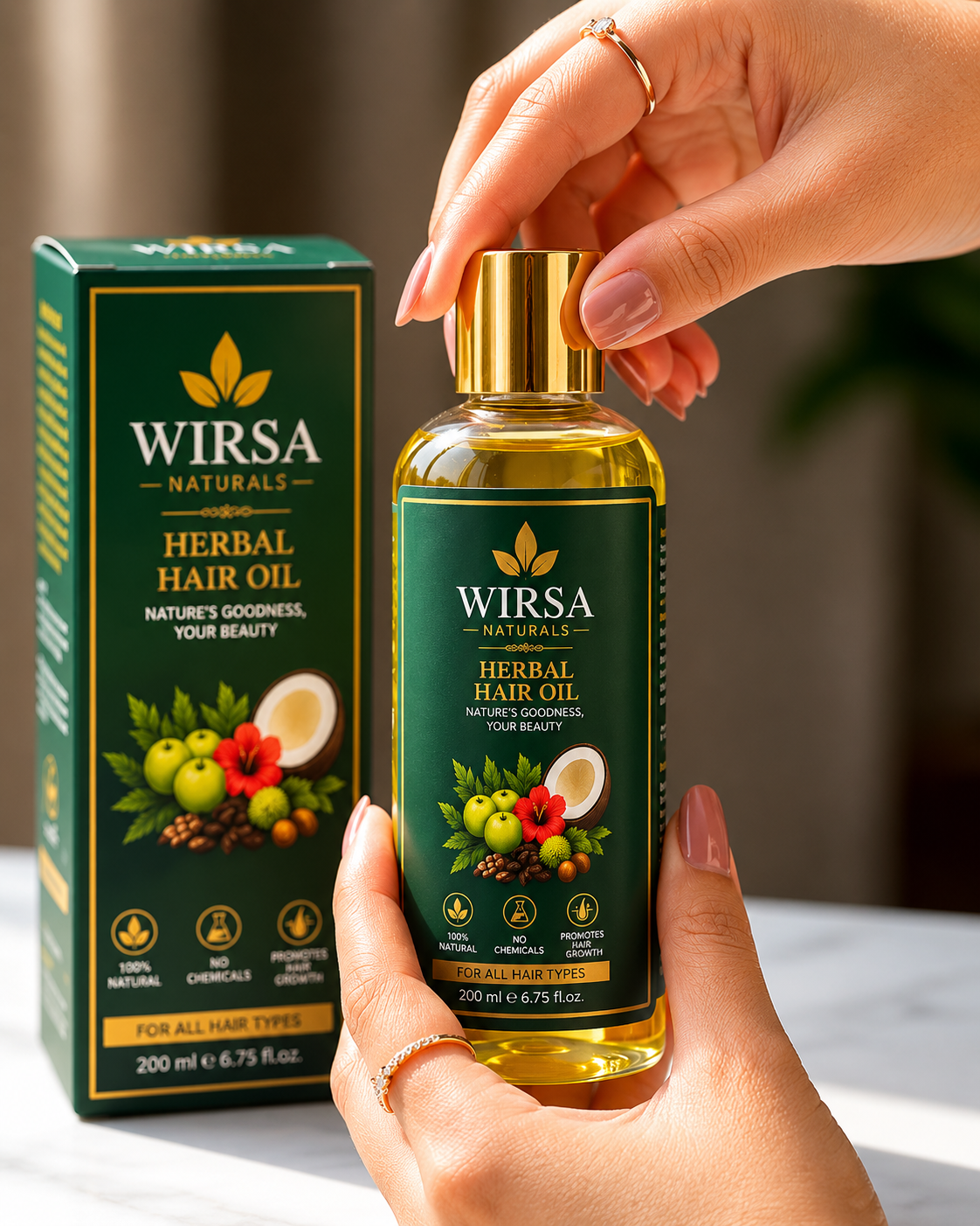 Wirsa Naturals Hair Oil